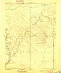 La Sal 1885 topographic map thumbnail