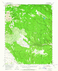 La Sal 1954 topographic map thumbnail