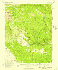 La Sal 1954 topographic map thumbnail