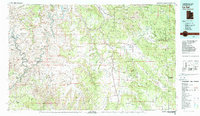 La Sal 1982 topographic map thumbnail