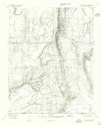 La Verkin 3 SE 1954 topographic map thumbnail