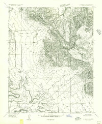 La Verkin 4 SE 1954 topographic map thumbnail