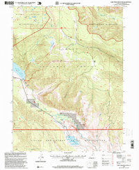 Lake Fork Mountain 1996 topographic map thumbnail