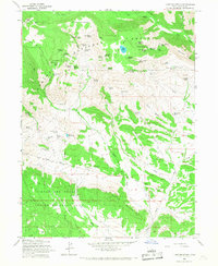 Lake Mountain 1965 topographic map thumbnail
