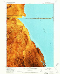 Lakeside 1969 topographic map thumbnail