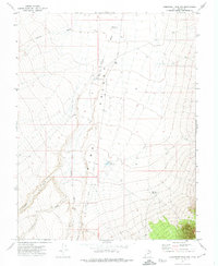 Lamerdorf Peak NW 1971 topographic map thumbnail