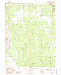 Lamp Stand 1987 topographic map preview