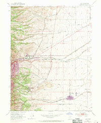 Lark 1952 topographic map thumbnail