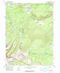 Leidy Peak 1963 topographic map thumbnail