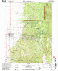 Levan 2001 topographic map thumbnail