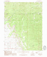 Lila Point 1985 topographic map thumbnail