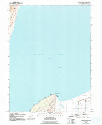 Lincoln Point 1993 topographic map thumbnail