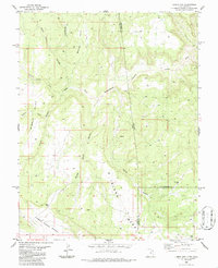 Lisbon Gap 1986 topographic map preview
