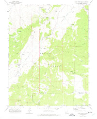Little Creek Peak 1971 topographic map thumbnail