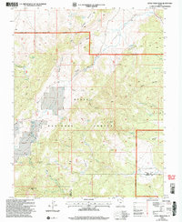 Little Creek Peak 2002 topographic map thumbnail