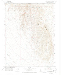Little Drum Pass 1972 topographic map thumbnail