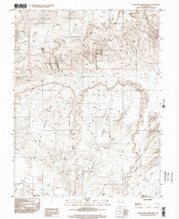 Little Wild Horse Mesa 1996 topographic map thumbnail