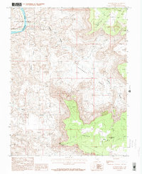 Lockhart Basin 1987 topographic map thumbnail