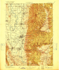 Logan 1916 topographic map preview