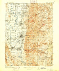 Logan 1916 topographic map preview