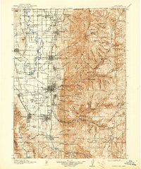 Logan 1916 topographic map preview