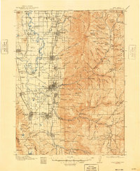 Logan 1916 topographic map preview