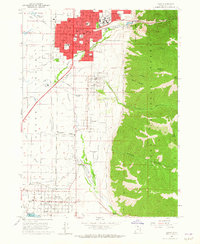 Logan 1961 topographic map preview