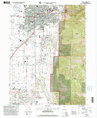 Logan 1998 topographic map thumbnail