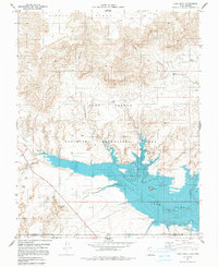 Lone Rock 1981 topographic map thumbnail