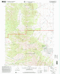 Lookout Pass 1998 topographic map thumbnail
