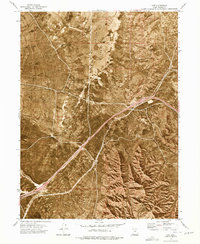 Low 1973 topographic map thumbnail
