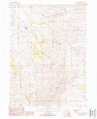 Lynn Reservoir 1990 topographic map thumbnail