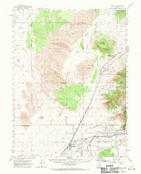Lynndyl 1962 topographic map thumbnail