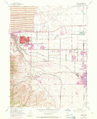 Magna 1952 topographic map preview