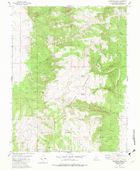 Malmsten Peak 1980 topographic map preview