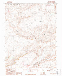 Mancos Mesa 1987 topographic map thumbnail