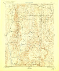 Manti 1895 topographic map thumbnail