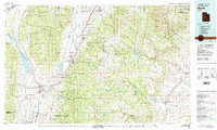 Manti 1981 topographic map thumbnail