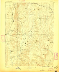 Manti 1885 topographic map thumbnail