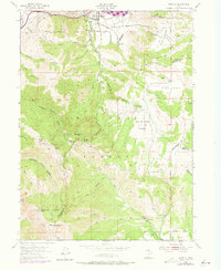 Mantua 1955 topographic map preview