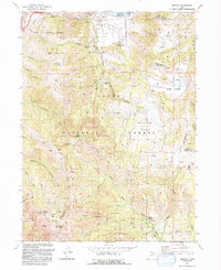 Mantua 1991 topographic map preview