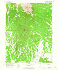 Maple Peak 1963 topographic map thumbnail