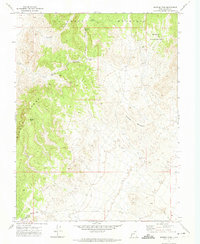 Marjum Pass 1972 topographic map thumbnail