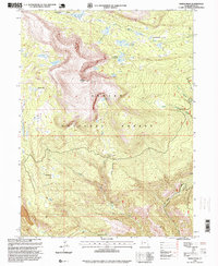 Marsh Peak 1996 topographic map thumbnail