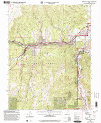 Marysvale Canyon 2001 topographic map thumbnail