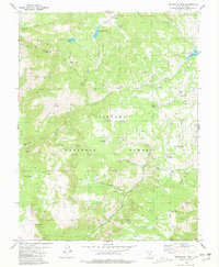 Marysvale Peak 1981 topographic map thumbnail