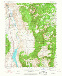Marysvale 1945 topographic map thumbnail