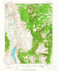 Marysvale 1945 topographic map thumbnail