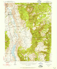 Marysvale 1945 topographic map thumbnail