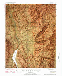 Marysvale 1947 topographic map thumbnail